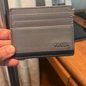 Leather card holder. Used for a few months.